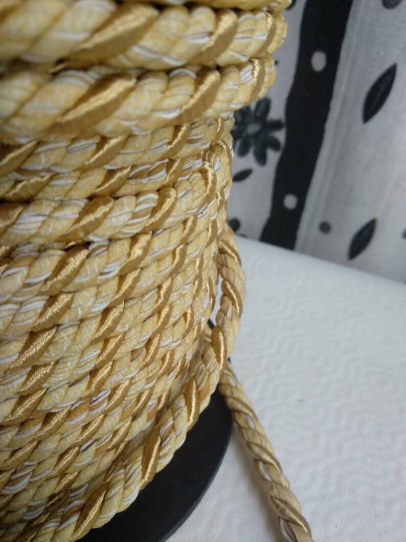 Gold beige Faux Leather Piping Cord 910mm Cord Upholstery Etsy