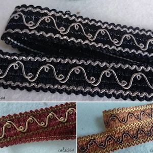 6 colors Braid Fringe Trims Braid Trimming Upholstery 2cm gimp fringe braid upholstery trim braid gimp curtains fringe