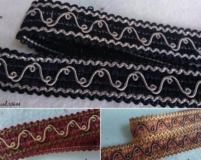 6 colors Braid Fringe Trims Braid Trimming Upholstery 2cm gimp fringe braid upholstery trim braid gimp curtains fringe