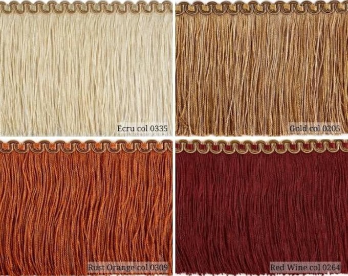 Chainette Fringe Trimmings|10 cm - 4 inch Height chainette Fashion fringe trims