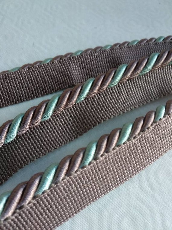 Sewing-Dressmaking-Trimming-Decoration-Upholstery FLANGED PIPING CORD 7 Colours