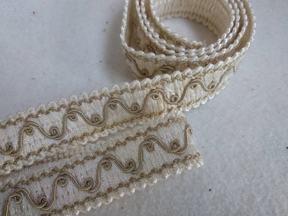 per 2 metres Gimped Furnishing Braid Trimming per 2 metres Gimped Furnishing Braid Trimming