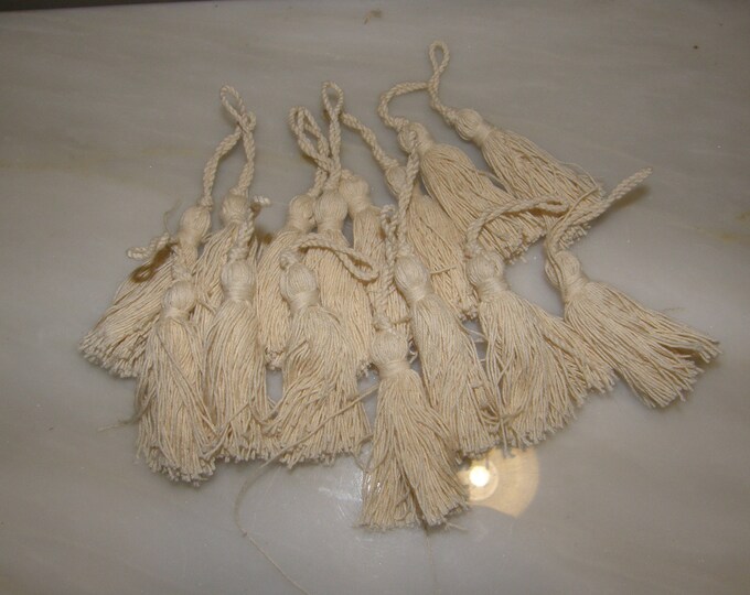 Cotton Key Tassel Trims | 9cm - 3.54 inches Height Boho Decoration Tassel