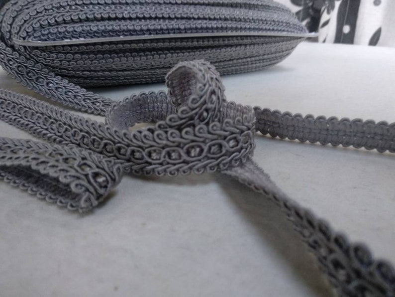 Gray Braid Fringe Trims Braid1.8cm 0.71 inch upholstery Etsy