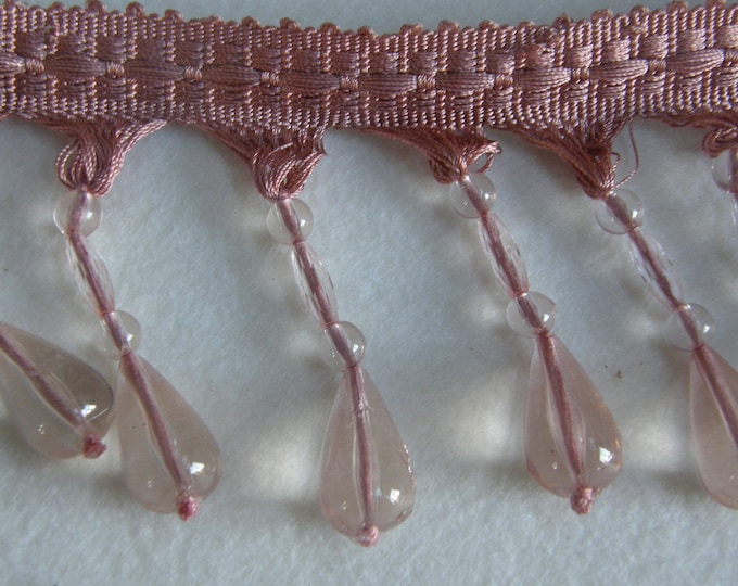 Rotten Apple Crystals Braid Fringe Trim|10 cm - 3.94 height decoration crystal beads trim fringe