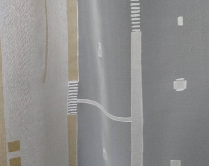 Organza devoreh flowers design colorfull curtains fabric|Double Height 300cm/118inches