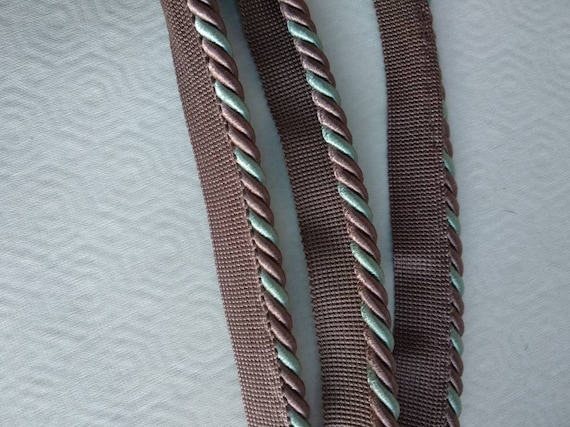 Sewing-Dressmaking-Trimming-Decoration-Upholstery FLANGED PIPING CORD 7 Colours