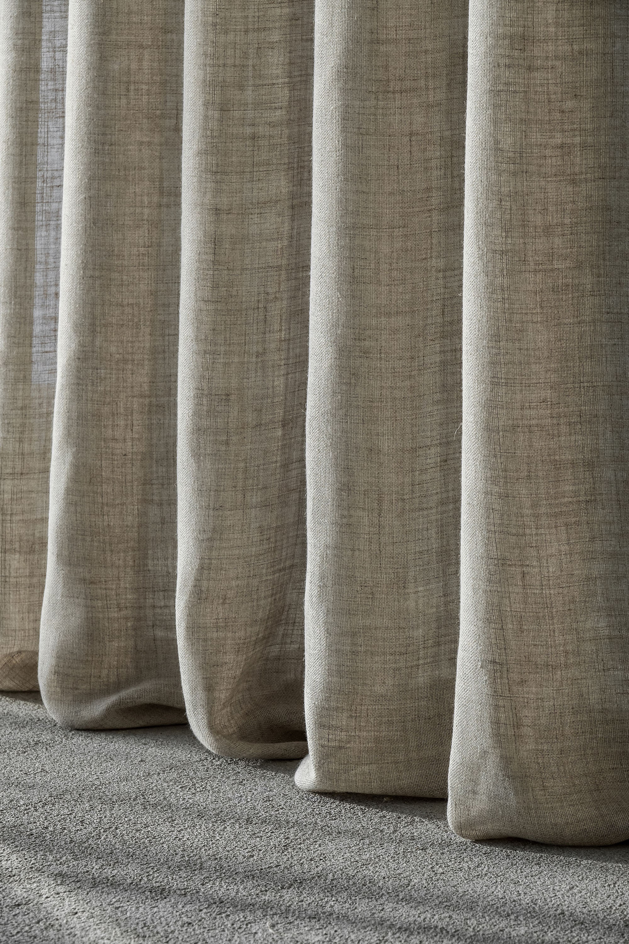High quality Linen curtain fabricDouble Height 310cm Etsy