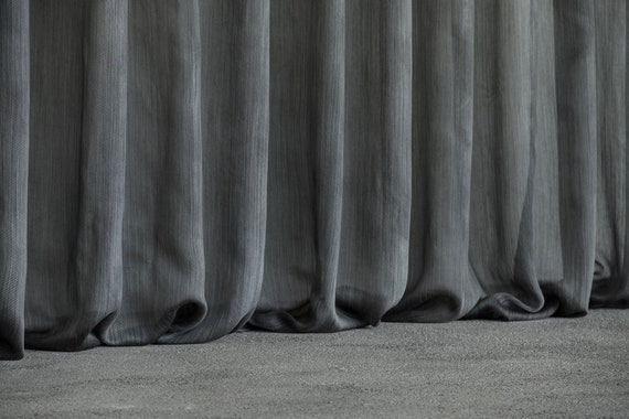 Carry Correct Dictatuur Dunne polyester gordijnstof Dubbele hoogte 300cm 118inches - Etsy België