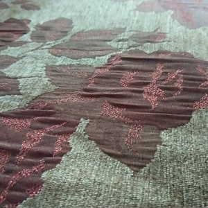 Floral Brocade Chenille Upholstery Fabric| 280cm-110 inches double width Upholstery Fabric Polyester Cotton| Upholstery Fabrics by the meter