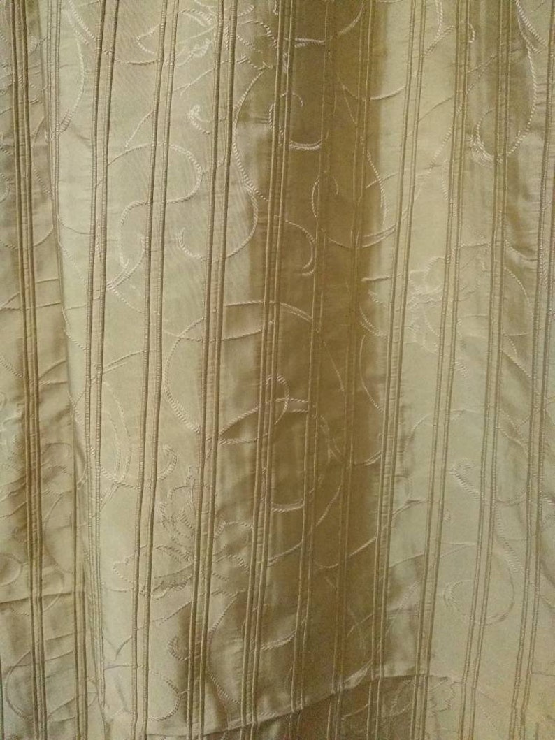 Gold 029/6 Silk Taffeta Plaids & Stripes main image 0