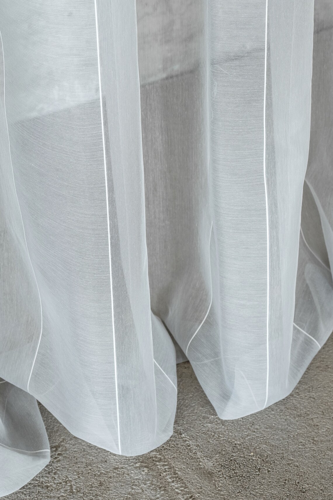 Cotton Thin Gauze Curtain FabricDouble Height 300cm | Etsy
