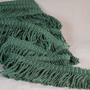 7cm (2.75&quot;)  or 11cm (4.33&quot;) Relax Bullion Fringe Trim | Almond  Bullion Fringe Trim | Sold by the meter