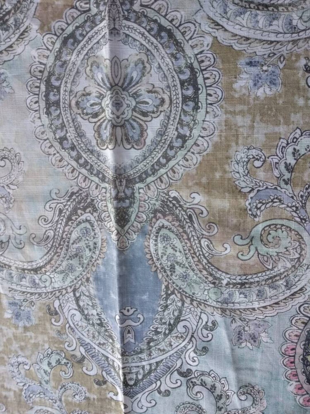 Ethnic Cotton Spanish Upholstery Fabric Double Etsy Australia