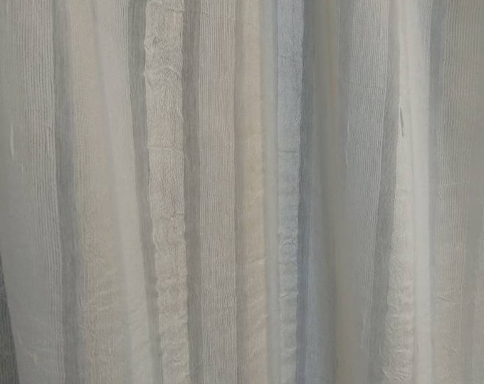 Ivory beige brown gold jacquard curtain fabric| Double Height 300cm/118inches
