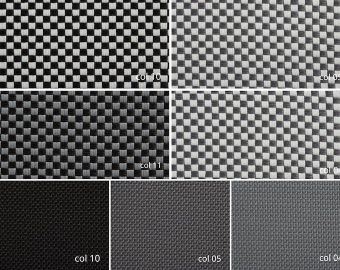 10 Colors Outdoor Jacquard Upholstery Fabric | 140cm - 55inches Width