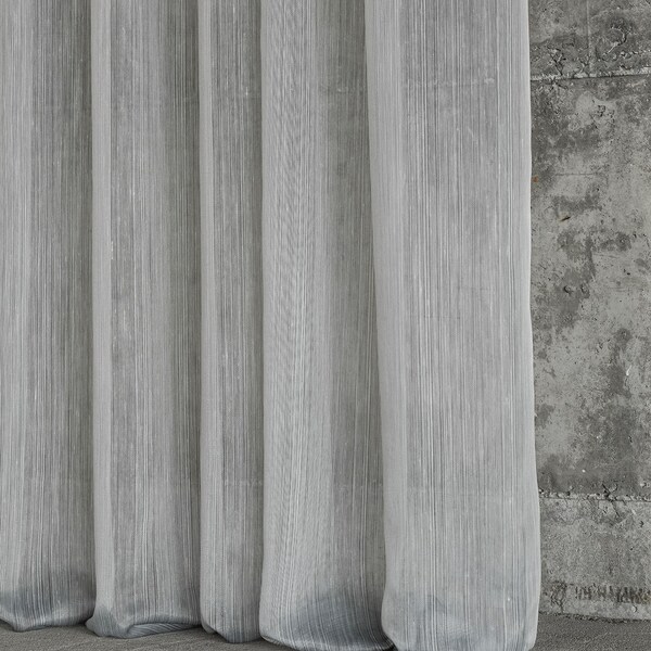 Textured Luxury Curtain Fabric|Double Height 330cm - 130inches