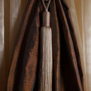 Extra Large Tie Back Silktouch Tassel Curtain Rope Tiebacks Voile-drapes Holdback