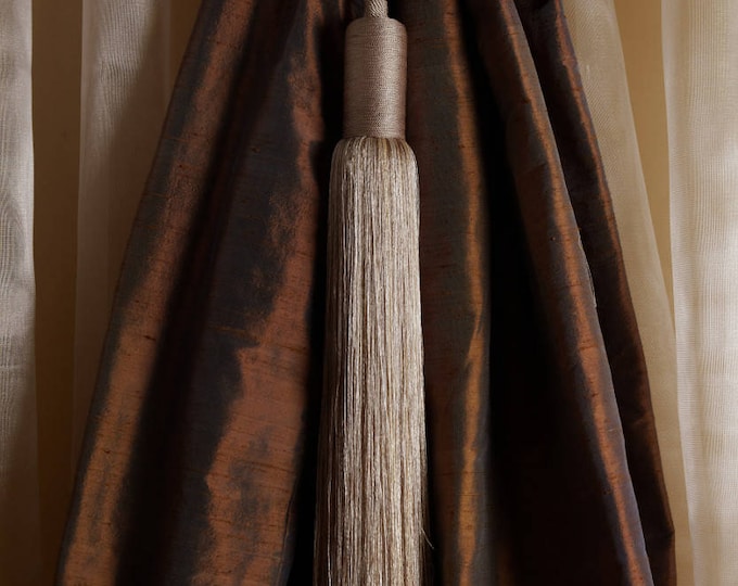 Extra Large Tie Back Silktouch Tassel Curtain Rope Tiebacks Voile-drapes Holdback