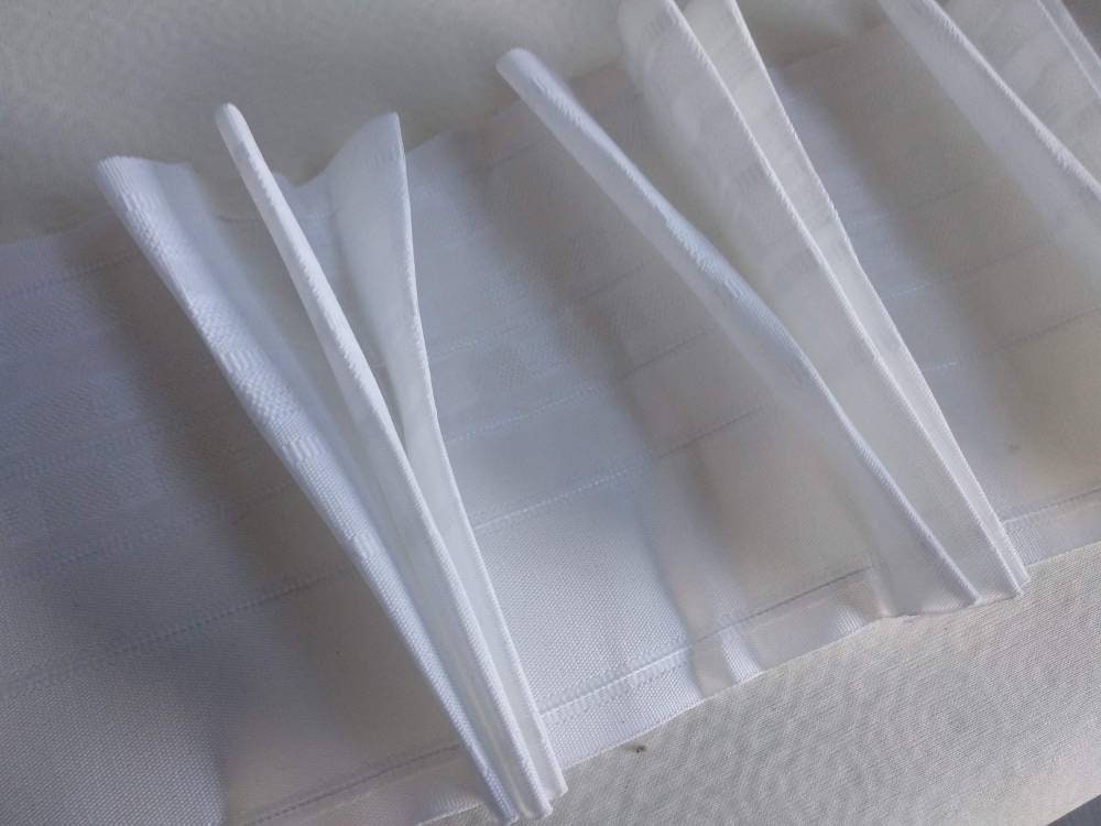 Polyester White American Pleat Curtain Tape, For Curtains at Rs 13
