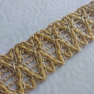 3cm-1.18&quot; Chenille Lace Ribbon Braid Gimp Trim | 3cm thick  dresses cushion trims tablecloths