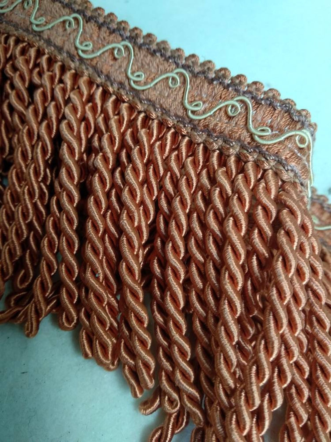 Orange Bullion Fringe Upholstery Trimmings10 Cm 4 Inch Etsy