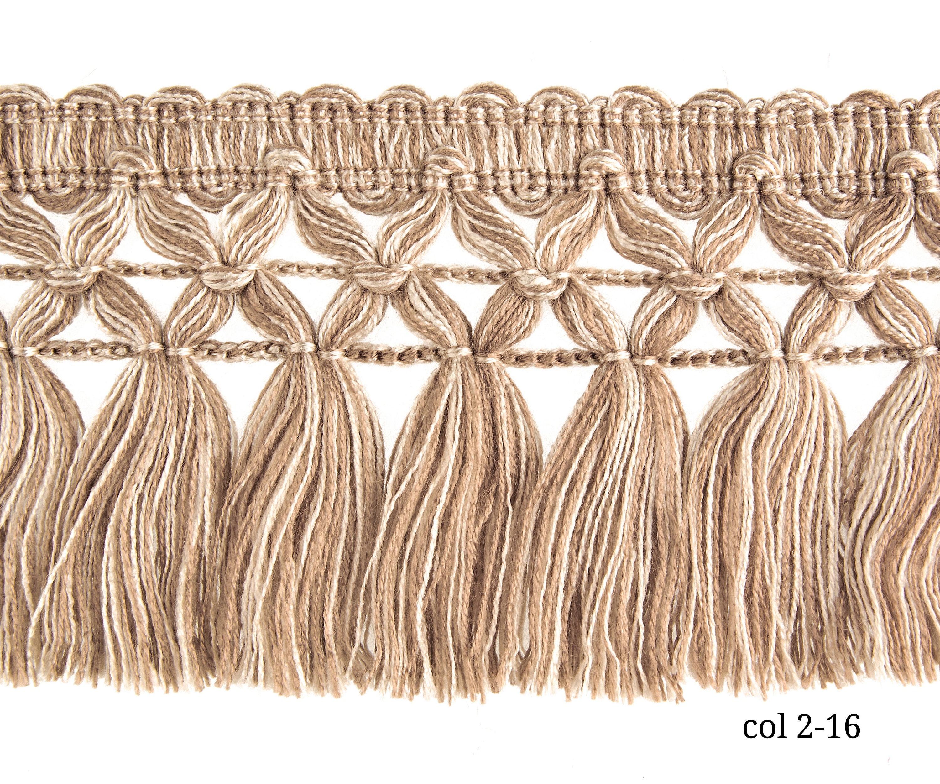  COHEALI 4pcs Beard Rope Fringes Hebrew Israelite Sofa Fringe  Trim Decorative Curtain Trim Garment Tassel Fringe Macrame Decor Sewing  Trim Drapery 6cm Polyester Yarn Craft Supplies : Everything Else
