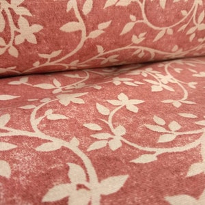 Floral curtains and light Upholstery Cotton Fabric|Double Height 280cm/110inches