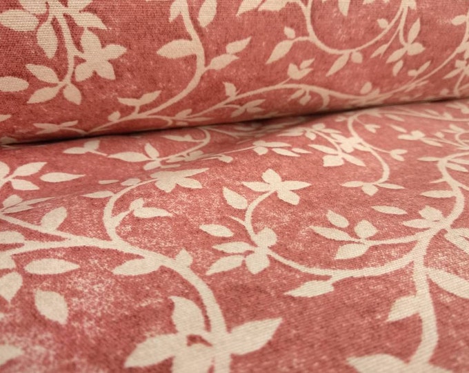 Floral curtains and light Upholstery Cotton Fabric|Double Height 280cm/110inches