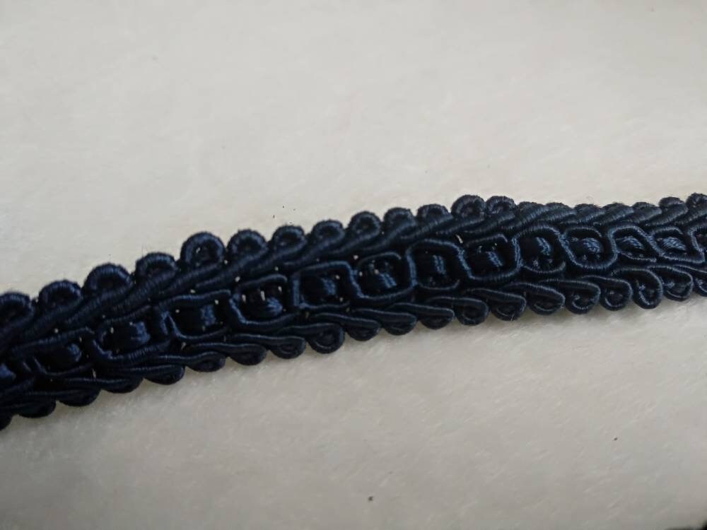 Blue Navy Braid Fringe Trims1.8cm - 0.71 inches gimp braid