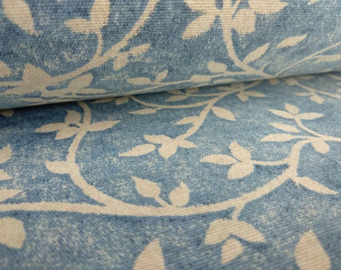 Floral Cotton Curtains cushions and Light Upholstery Fabric | 280cm-116inches