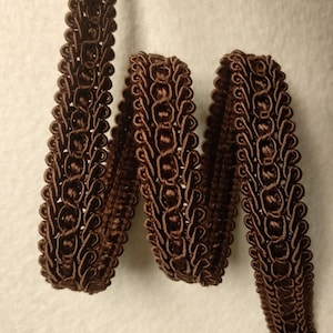 Coral Braid Fringe Trims, 1.8cm - 0.71 inches gimp braid upholstery trim