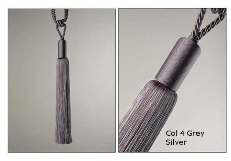 Extra Large Tie Back Silktouch Tassel Curtain Rope Tiebacks Etsy