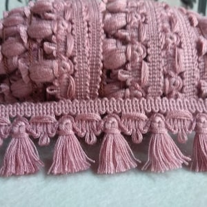 Rotten Apple Relax Tassel Fringe Trim | 3 cm - 1.18 inches Width Tassel Trimming | Sold by the meter