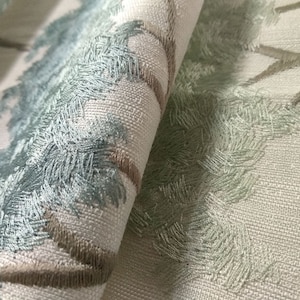 Floral Trees Curtain Fabric |Double Height 300cm/118inches