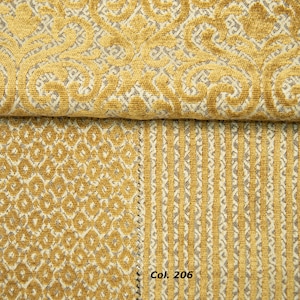 Velvet Gold Classic Chenille Upholstery Fabric|140 cm - 55 inches width upholstery fabric
