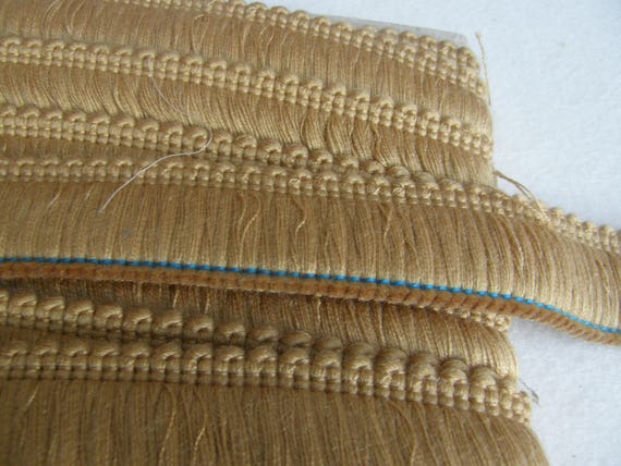 Tresse Brosse Frange 35mm Blanc - 25m Pour Coussin Rideaux Ameublement