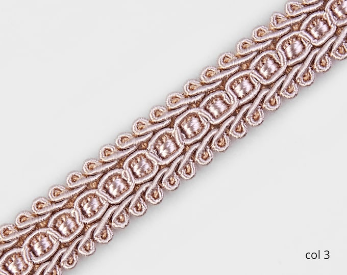 Light Sand Braid Fringe Trims | 1.8cm - 0.71 inches