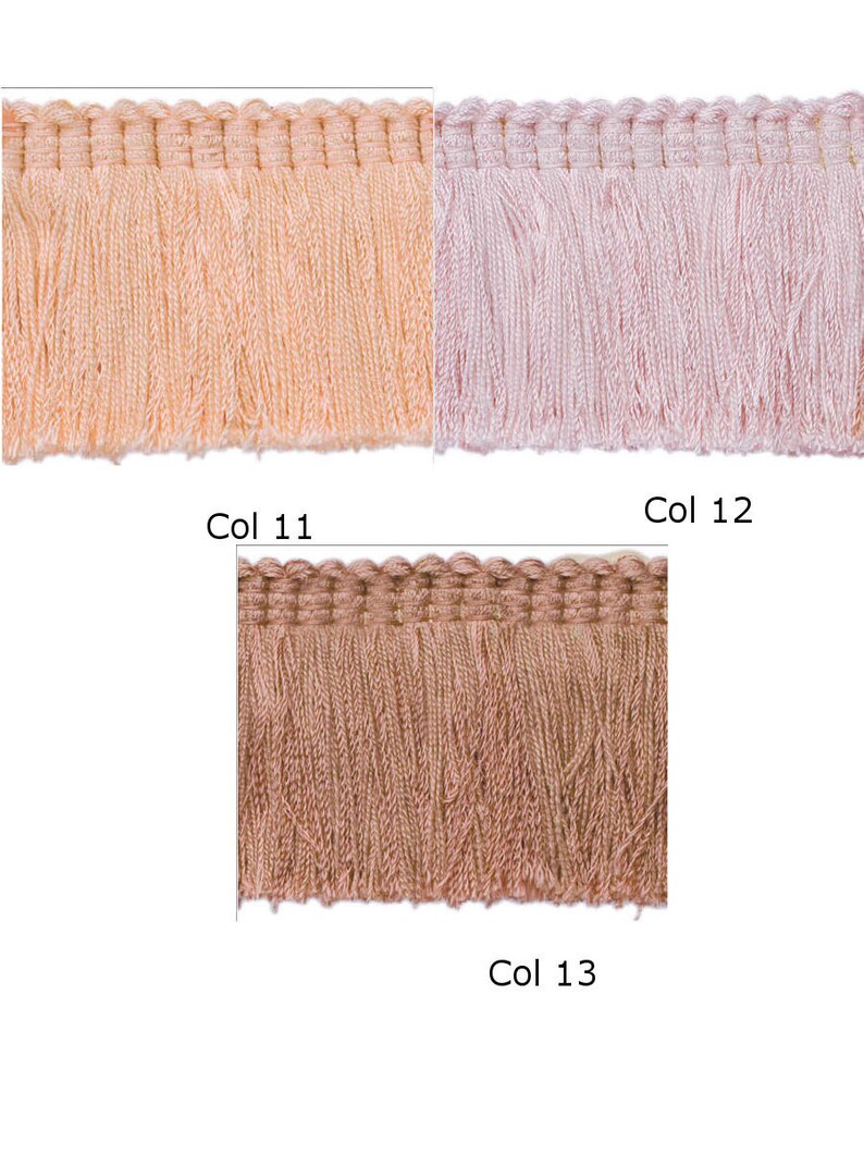 Brush Fringe Bullion Tassel Upholstery Cushions Trimmings Etsy