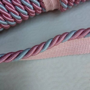Cordoncino Per Tappezzeria Flanged Piping - Nylon 1cm X 12.5m - Bianco - Foto 6