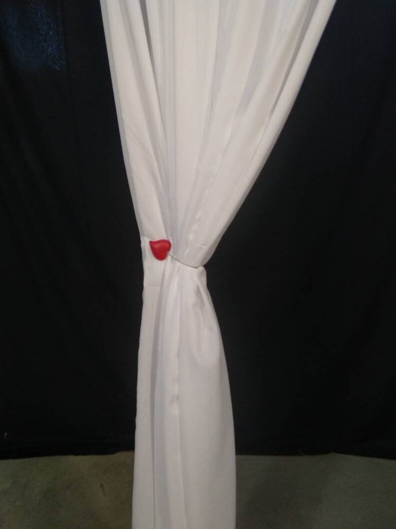 Heart Kids Curtain Magnets Tiebacks Holdbacks Magnetic Tieback Etsy