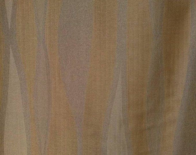 Gold beige jacquard curtain fabric |Double Height 300cm/118inches