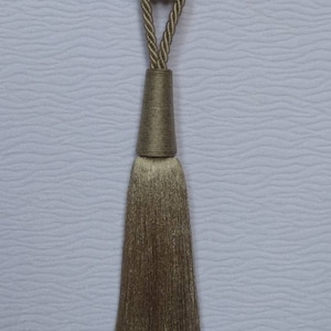 Gold Modern Tiebacks|Curtain tie backs.Modern Tassel Hold backs