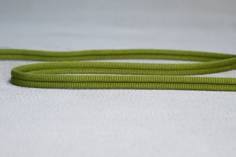 Grüne Doppelpaspel oder Paspel 10mm-0,39 Doppel-Gimp-Paspel oder 5mm-0,19 Flanged PaspelDoppelpolster-Beilaufleiste Bild 7