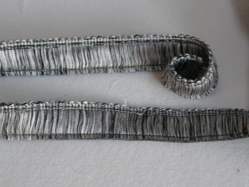 Black & White Brush Fringe Trim/4cm Width Decoration Brush Etsy