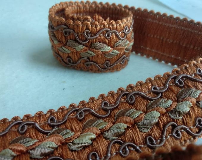 Braid gimp embroidered decoration embellishment trims fringe/3 cm width gimp braided fringes