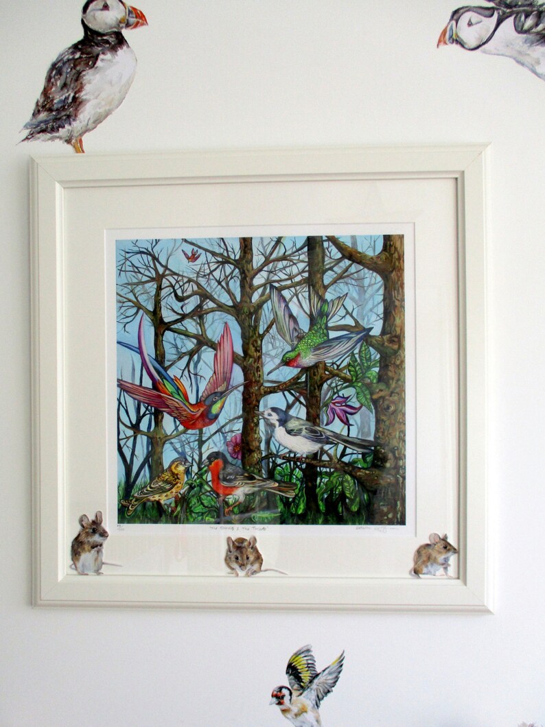 Wall Sticker Mice Mouse Home Decor House Mice Decals Mouse Etsy