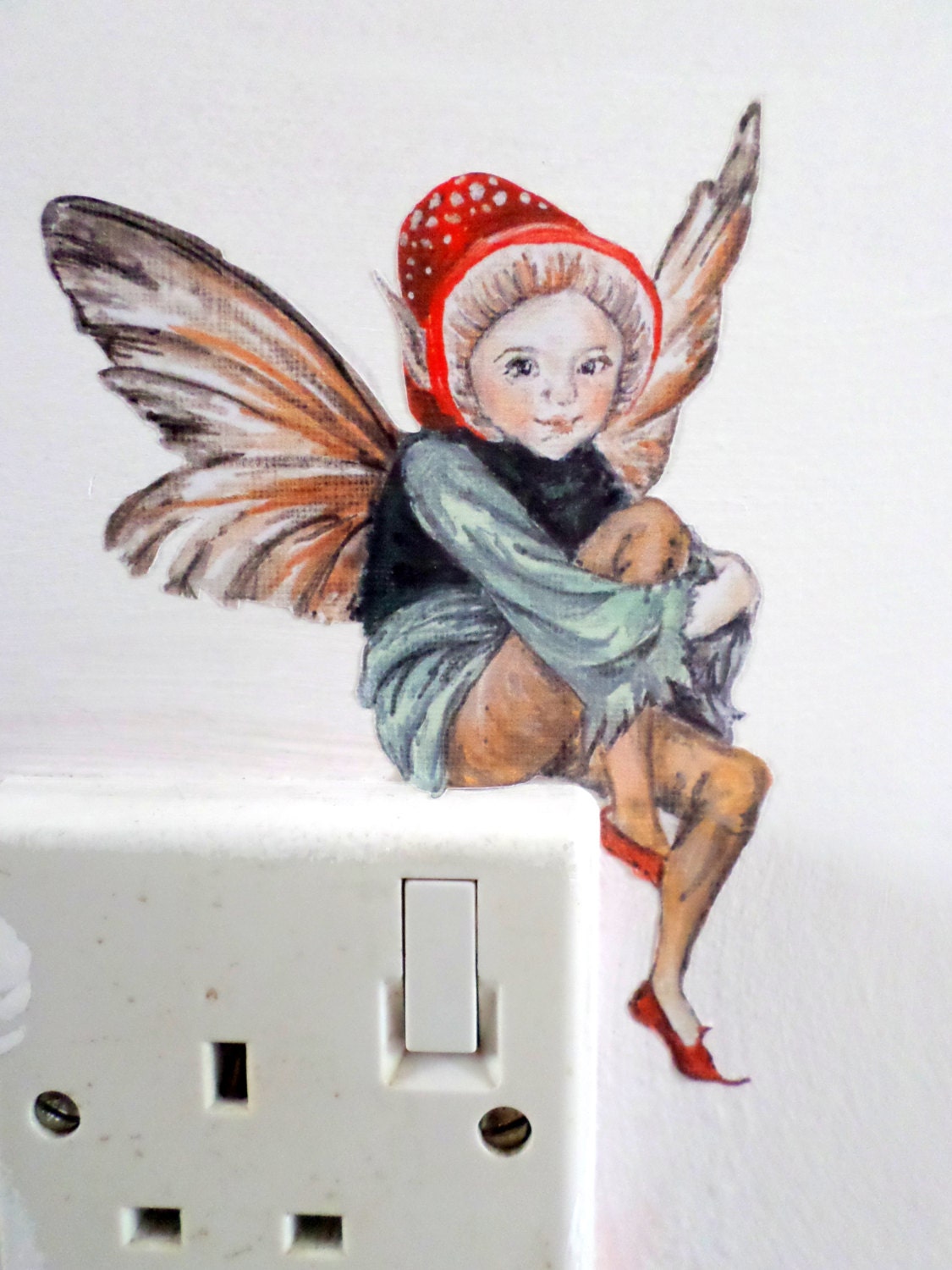 Fairy Wall Decals Woodland Fairy Wall Sticker Pixie Decor Etsy UK