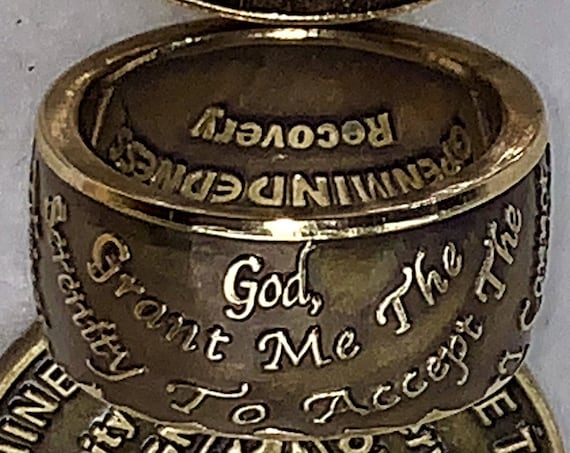 Serenity Prayer "Out” Loud ~ Sunshine of the Spirit of God ~ Recovery Ring
