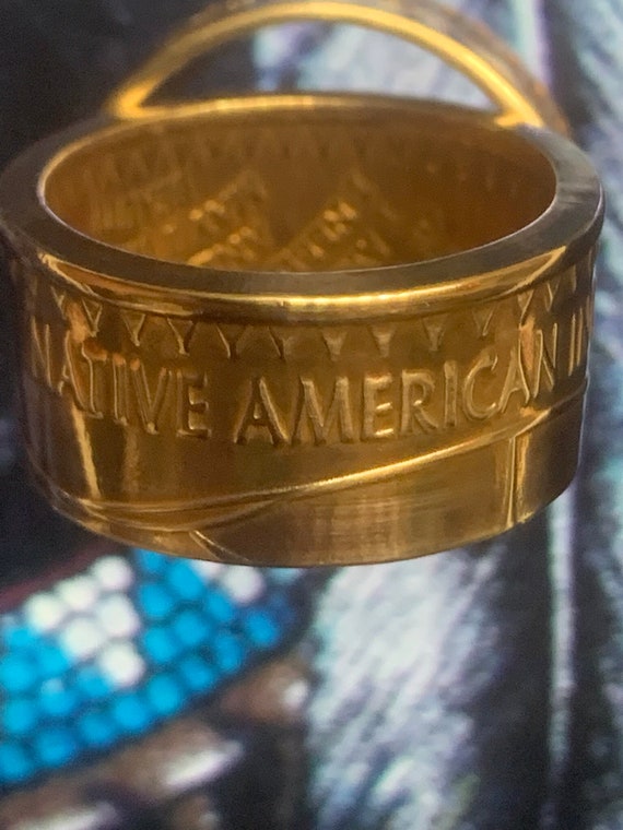 Native American in Recovery Ring